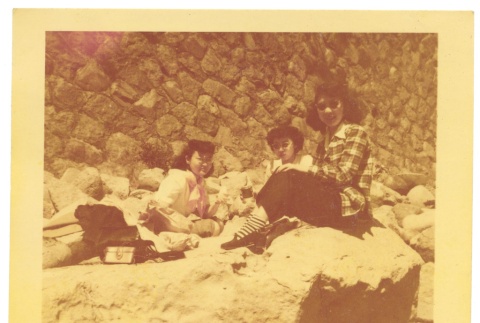 Lunch on a Rock Wall (ddr-one-2-426)