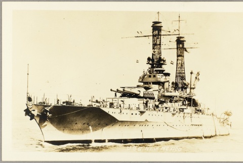 The USS New Mexico (ddr-njpa-13-107)