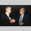 John Burden talking with one other (ddr-densho-1007-745)