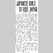 Japanese Girls to Visit Japan (April 11, 1938) (ddr-densho-56-483)