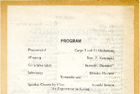 Commencement exercises Class of 1945 (ddr-csujad-38-373)