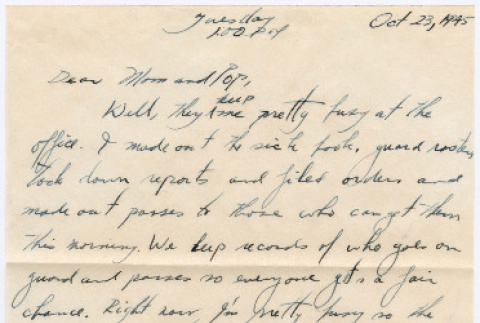 Letter from Tadashi Ishida to Mr. & Mrs. Y Ishida (ddr-densho-535-279)