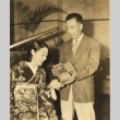 Man and woman posing for a photograph (ddr-njpa-4-2283)