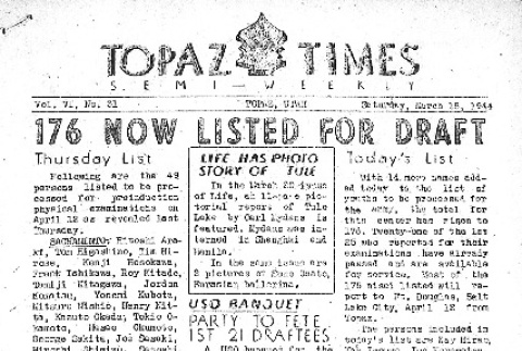 Topaz Times Vol. VI No. 31 (March 18, 1944) (ddr-densho-142-288)