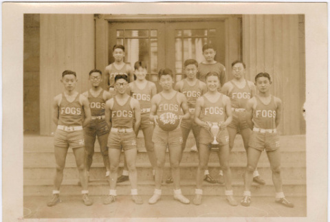 Photo,  front and back (ddr-densho-426-1570-mezzanine-dc76686572)