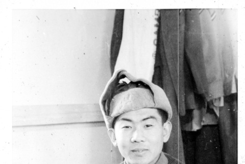 Toshikuni Taenaka in US Army uniform (ddr-csujad-25-93)
