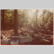 Pool waterfall under construction (ddr-densho-377-2567)