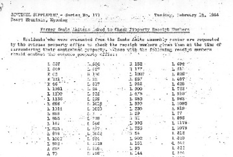 Heart Mountain Sentinel Supplement Series 171 (February 15, 1944) (ddr-densho-97-392)