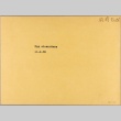 Envelope of Ruth Befu photographs (ddr-njpa-5-364)