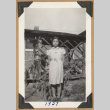 Girl outside a house (ddr-densho-542-182)