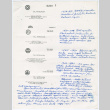 Clarence (Cal) Mastumura business cards and IDs (ddr-densho-1007-908)