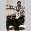 Woman with dog (ddr-densho-1007-622)