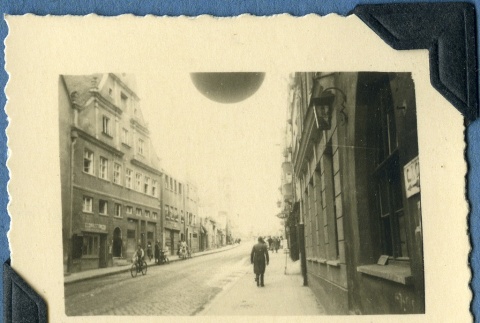 View down a street in Germany (ddr-densho-22-78)