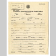 Statement of United States citizen of Japanese ancestry, DSS form 304A, Nobuo Naohara (ddr-csujad-38-574)