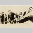 Charles Lindbergh getting into his plane (ddr-njpa-1-1189)