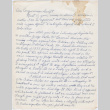 Handwritten letter to Congressmen Al Swift (ddr-densho-408-22)