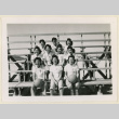 Girl's basketball team seated (ddr-densho-37-1071)