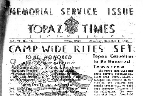 Topaz Times Vol. IX No. 18 (December 2, 1944) (ddr-densho-142-362)