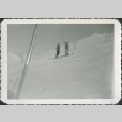 Two men on a ski slope (ddr-densho-321-419)