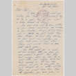 Letter from Ken Ito to Chimata Sumida (ddr-densho-379-16)