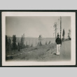 Boy next to lake (ddr-densho-378-411)
