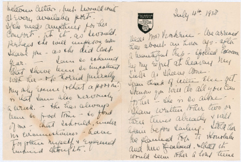 Letter from Alice C. Taylor to Agnes Rockrise (ddr-densho-335-41)