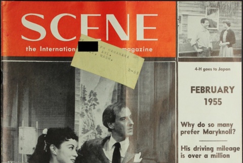Scene the International East-West Magazine Vol. 6 No. 2 (February 1955) (ddr-densho-266-72)