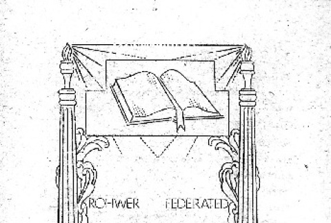 Rohwer Federated Christian Church bulletin (May 27, 1945) (ddr-densho-143-352)