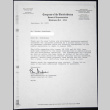 Letter to Gorden Yoshikawa from Bill Gradison (ddr-chijacl-1-417)