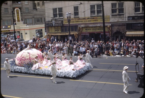 Portland Rose Festival Parade float- Chamber of Commerce (ddr-one-1-565)