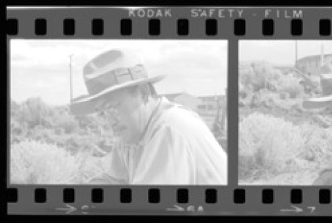 Negative film strip for Farewell to Manzanar scene stills (ddr-densho-317-258)