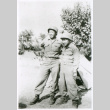 Two in front of tent (ddr-densho-1007-782)