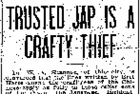 Trusted Jap is a Crafty Thief (February 21, 1906) (ddr-densho-56-59)