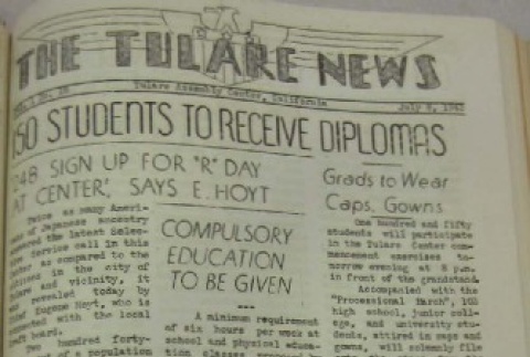 Tulare News Vol. I No. 18 (July 8, 1942) (ddr-densho-197-18)