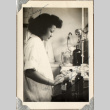 Woman working in lab (ddr-densho-587-59)