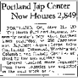 Portland Jap Center Now Houses 2,849 (May 21, 1942) (ddr-densho-56-805)