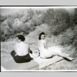 Manzanar, unidentified sunbathers (ddr-densho-343-61)