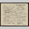 Notice from the Superior Court of the State of California to Kuzo Tsukamoto, June 9, 1936 (ddr-csujad-55-32)