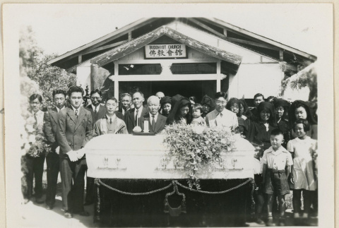 Funeral for Chiyono Nishino (ddr-densho-37-2098)