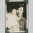 Iku Takahashi and baby (ddr-densho-355-406)