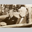 Franklin D. Roosevelt riding in a car (ddr-njpa-1-1650)