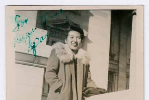 Woman in Coat (ddr-densho-556-16)