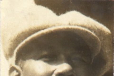 Man wearing a hat (ddr-njpa-4-57)