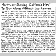 Northwest Showing California How To Get Along Without Jap Farmers (June 7, 1943) (ddr-densho-56-927)