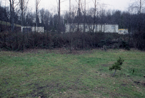 Looking toward church area from present crew quarters (ddr-densho-354-1050)