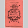 Program for Boston Symphony Orchestra (ddr-densho-563-30)