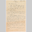 Letter from Tadashi Ishida to Mr. & Mrs. Y Ishida (ddr-densho-535-268)