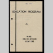 Education program in War Relocation Centers (ddr-csujad-55-347)