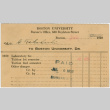 Tuition Receipt for Boston University (ddr-densho-355-24)