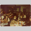 Group seated at tables in restaurant (ddr-densho-426-132)